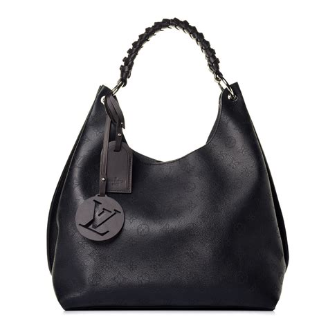 louis vuitton carmel mahina black|Louis Vuitton carmel hobo bag.